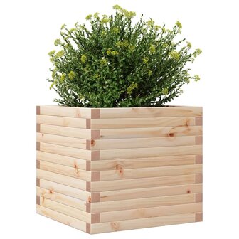 Plantenbak 50x50x46 cm massief grenenhout 4