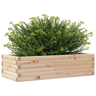 Plantenbak 90x40x23 cm massief grenenhout 4