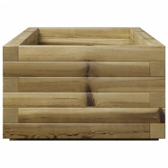 Plantenbak 110x40x26,5 cm ge&iuml;mpregneerd grenenhout 6