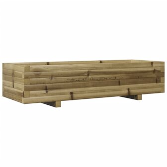 Plantenbak 110x40x26,5 cm ge&iuml;mpregneerd grenenhout 7