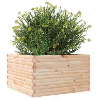 Plantenbak 80x80x45,5 cm massief grenenhout 4