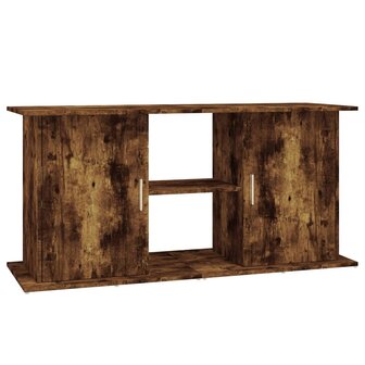 Aquariumstandaard 121x41x58 cm bewerkt hout gerookt eikenkleur 2