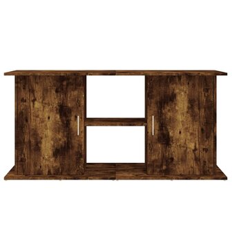 Aquariumstandaard 121x41x58 cm bewerkt hout gerookt eikenkleur 5