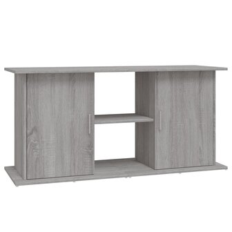 Aquariumstandaard 121x41x58 cm bewerkt hout grijs sonoma eiken 2