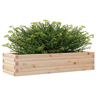 Plantenbak 110x40x23 cm massief grenenhout 4