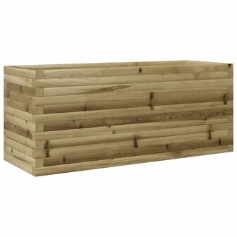 Plantenbak 110x40x45,5 cm ge&iuml;mpregneerd grenenhout 2