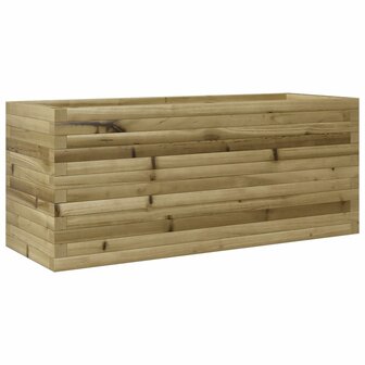 Plantenbak 110x40x45,5 cm ge&iuml;mpregneerd grenenhout 7