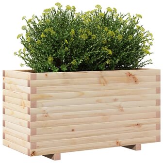 Plantenbak 90x40x49,5 cm massief grenenhout 4