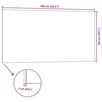 Wandpanelen 10 st 3D 100x50 cm EPS rood 6