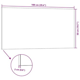 Wandpanelen 10 st 3D 100x50 cm EPS rood en wit 6