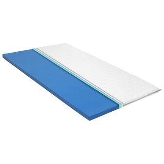 Topmatras 6 cm visco-traagschuim 80x200 cm 1