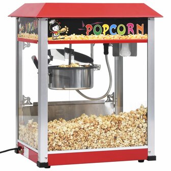 Popcornmaker met teflonpan 1400 W 1