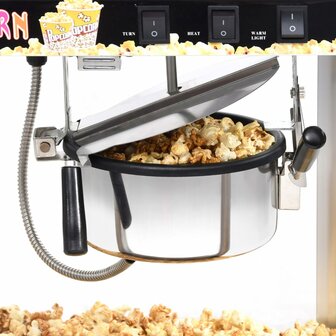 Popcornmaker met teflonpan 1400 W 5