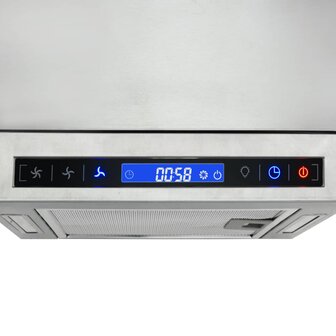 Eilandafzuigkap LCD-scherm sensor 756 m&sup3;/u LED 7