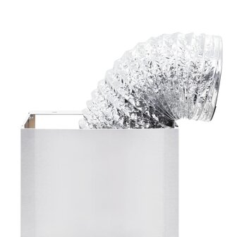 Wandafzuigkap 756 m&sup3;/u LED 60 cm roestvrij staal 7