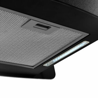 Afzuigkap hangend met aanraaksensor LCD gehard glas 6