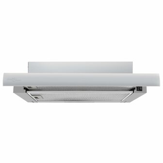 Afzuigkap inbouw slank 480 m&sup3;/u aluminium roestvrij staal 4