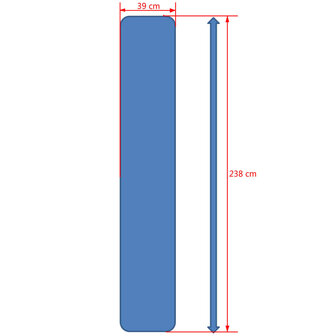 Madison Hoes voor staande parasol grijs COVKP025 3