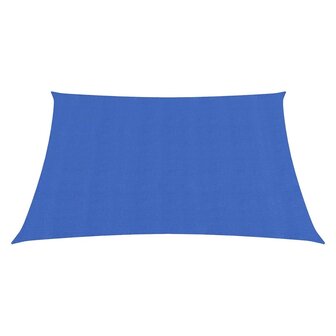 Zonnezeil 160 g/m&sup2; 2x2,5 m HDPE blauw 2