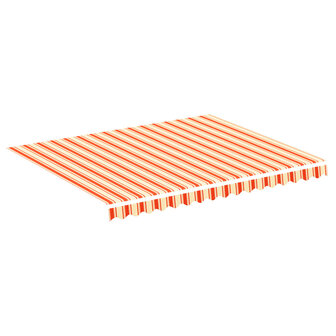 Vervangingsdoek voor luifel 3x2,5 m geel en oranje 2