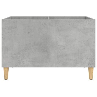 Platenkast 74,5x38x48 cm bewerkt hout betongrijs 5