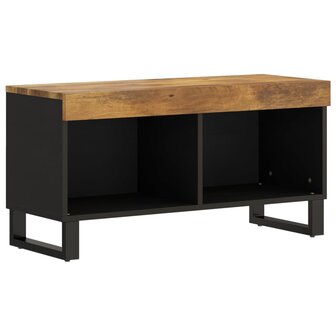 Tv-meubel 85x33x43,5 cm massief mangohout 2