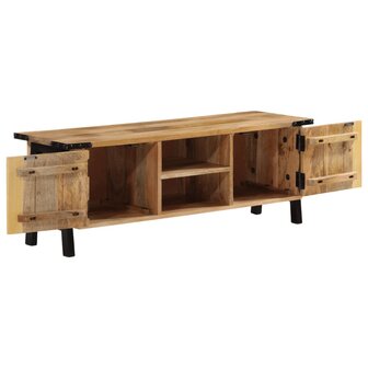 Tv-meubel 110x35x40 cm massief mangohout 2