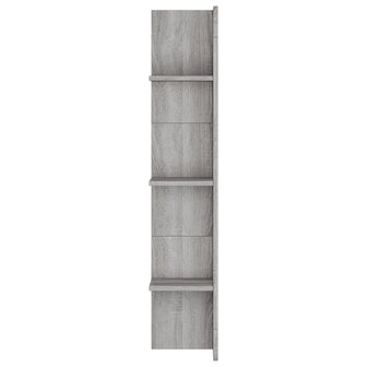 Tv-meubel 152x22x113 cm bewerkt hout grijs sonoma eikenkleurig 5