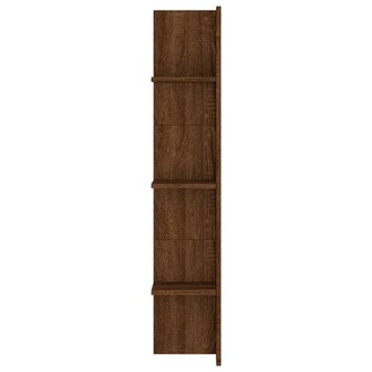 Tv-meubel 152x22x113 cm bewerkt hout bruin eikenkleur 5