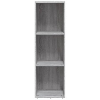 Boekenkast/tv-meubel 36x30x114 cm hout grijs sonoma eiken 4