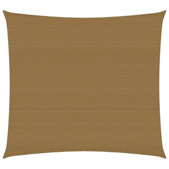 Zonnezeil 160 g/m&sup2; 2x2,5 m HDPE taupe 1