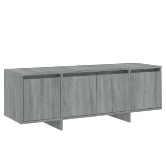 Tv-meubel 120x30x40,5 cm bewerkt hout grijs sonoma eikenkleurig 2