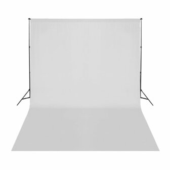 Fotostudioset met softboxlampen, achtergrond en reflector 5