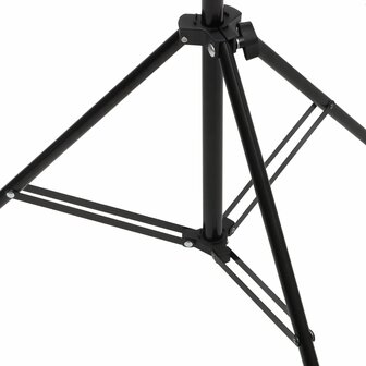 Achtergrondstandaard T-vormig 91x60x(70-200) cm zwart 6