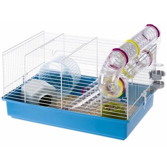 Ferplast Hamsterkooi Paula 46x29,5x24,5 cm blauw 57906411   1