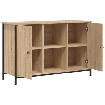 Tv-meubel 100x35x65 cm bewerkt hout sonoma eikenkleurig 6