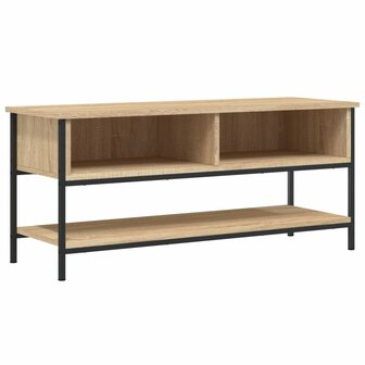 Tv-meubel 100x35x45 cm bewerkt hout sonoma eikenkleurig 2