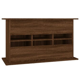 Aquariumstandaard 101x41x58 cm bewerkt hout bruin eikenkleur 8