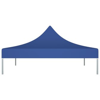 Partytentdak 270 g/m&sup2; 2x2 m blauw  3