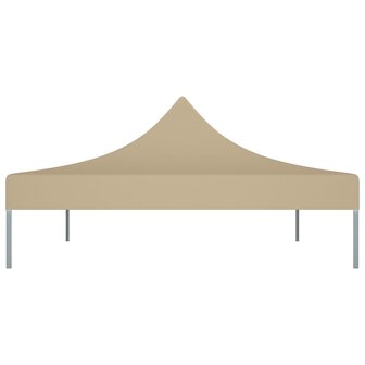 Partytentdak 270 g/m&sup2; 4x3 m beige 4