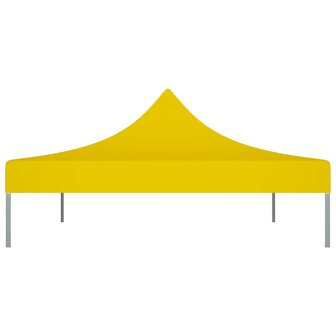 Partytentdak 270 g/m&sup2; 4x3 m geel 4