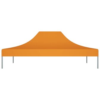 Partytentdak 270 g/m&sup2; 4,5x3 m oranje 3