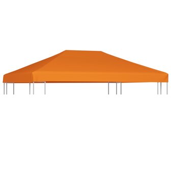 Prieeldak 310 g/m&sup2; 4x3 m oranje 1