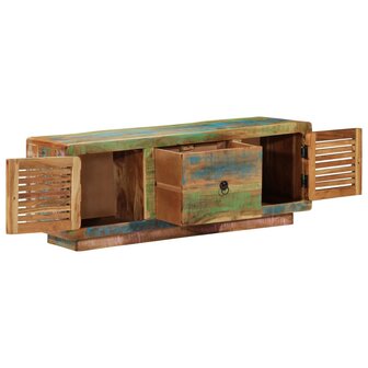 Tv-meubel 110x30x40 cm massief gerecycled hout 5