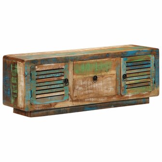 Tv-meubel 110x30x40 cm massief gerecycled hout 10