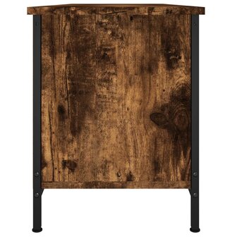 Tv-meubel 102x35x45 cm bewerkt hout gerookt eikenkleurig 7