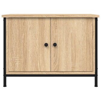 Tv-meubel met deuren 60x35x45 cm bewerkt hout sonoma eikenkleur 5