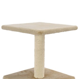 Kattenkrabpaal met sisal krabpaal 55 cm beige 5