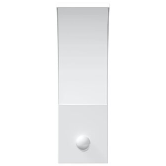 Buitenwandlamp LED met sensors gegoten aluminium wit 5