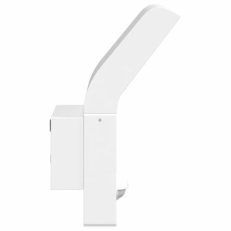 Buitenwandlamp LED met sensors gegoten aluminium wit 6